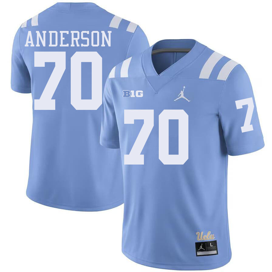 Alec Anderson UCLA Jersey,UCLA Bruins #70 Alec Anderson Jersey Youth College Football Uniforms-Retro